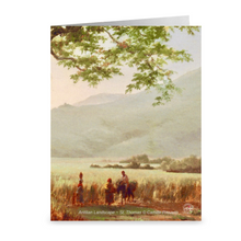 Load image into Gallery viewer, Antilian Landscape in St. Thomas, Long Bay By Camille Pissarro ~ Notecard - Vintage Virgin Islands