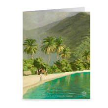 Load image into Gallery viewer, Vintage Maho Bay, St. John by Andreas Riis Carstensen ~ Notecard - Vintage Virgin Islands