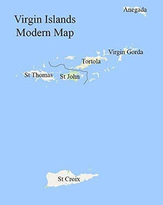 Virgin Islands - 1775 Map Jefferys West Indian Atlas - Vintage Virgin Islands