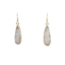 Load image into Gallery viewer, Druzy Collection - Ice Drop Earrings - Vintage Virgin Islands