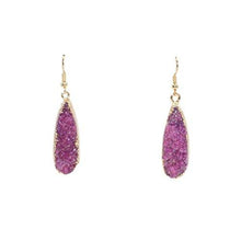 Load image into Gallery viewer, Druzy Collection - Blush Drop Earrings - Vintage Virgin Islands