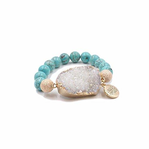 Kinsley Armelle Stone Collection - Aqua Marine Bracelet - Vintage Virgin Islands