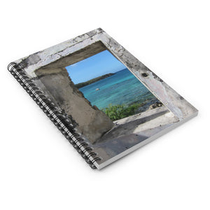Historic Lamesure Estate  Spiral Notebook  Virgin Islands National Park  Us Virgin Islands, Historical Gifts, St. John USVI, Stationary Gift - Vintage Virgin Islands