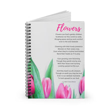 Load image into Gallery viewer, Flowers Poem Notebook - Vintage Virgin Islands