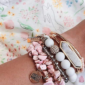 Kinsley Armelle Cluster Collection - Punch Bracelet - Vintage Virgin Islands