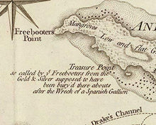 Load image into Gallery viewer, Virgin Islands - 1775 Map Jefferys West Indian Atlas - Vintage Virgin Islands