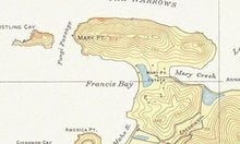 Load image into Gallery viewer, Saint John - 1934 Virgin Islands Topographical Map Reprint - Atlantic Harbors 3241 - Vintage Virgin Islands