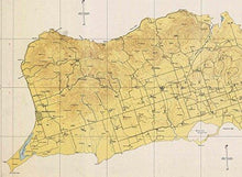 Load image into Gallery viewer, Saint Croix - 1923 Topographical Map Virgin Islands - Atlantic Harbors 3242 - Vintage Virgin Islands