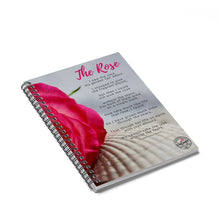 Load image into Gallery viewer, The Rose Poem Notebook - Vintage Virgin Islands