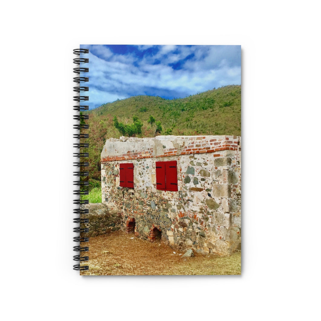 Francis Bay Stone Cottage Notebook - Vintage Virgin Islands