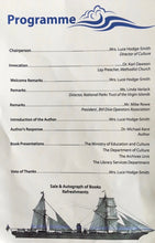 Load image into Gallery viewer, The Programme for the book launching of Twice She Struck
