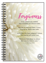 Load image into Gallery viewer, Forgiveness Poem Notebook - Vintage Virgin Islands