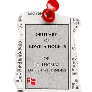 The Obituary of Edwina Hogens of St. Thomas, DWI