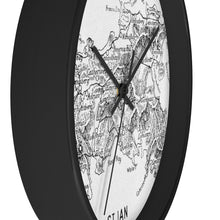 Load image into Gallery viewer, Vintage St. John Map clock - Vintage Virgin Islands