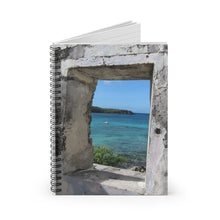 Load image into Gallery viewer, Historic Lamesure Estate  Spiral Notebook  Virgin Islands National Park  Us Virgin Islands, Historical Gifts, St. John USVI, Stationary Gift - Vintage Virgin Islands