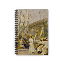 Load image into Gallery viewer, Vintage St Thomas Wharf by Hugo Larsen Notebook - Vintage Virgin Islands