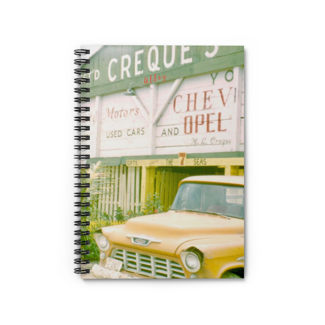 Creque's Alley Vintage Notebook - Vintage Virgin Islands