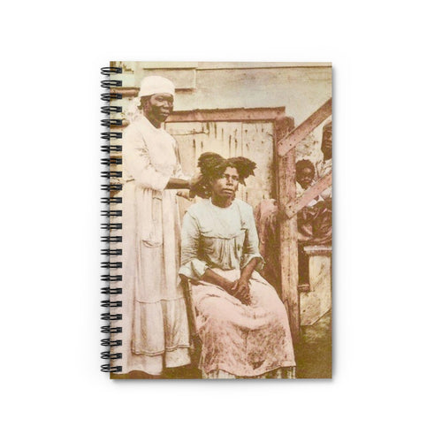 Vintage St Croix™  Native Women Of The Islands  Spiral Notebook  Journal Daybook Notebook Gift Idea - Vintage Virgin Islands