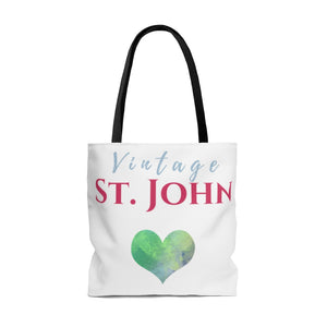 Vintage St. John Tote Bag - Vintage Virgin Islands