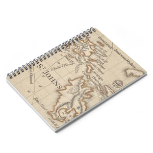 St. John Map Notebook - Vintage Virgin Islands
