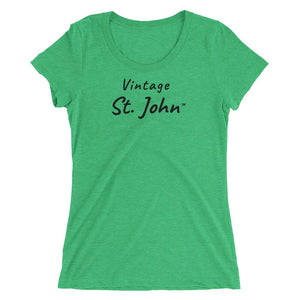 Vintage St. John™ Women's Short Sleeve T-Shirt - Vintage Virgin Islands