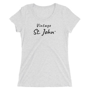 Vintage St. John™ Women's Short Sleeve T-Shirt - Vintage Virgin Islands