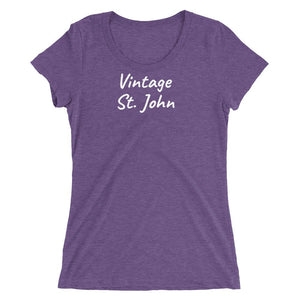 Vintage St. John™ Ladies' Short-Sleeve T-Shirt - Vintage Virgin Islands