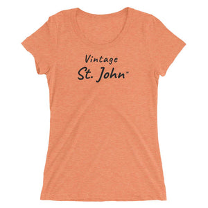 Vintage St. John™ Women's Short Sleeve T-Shirt - Vintage Virgin Islands